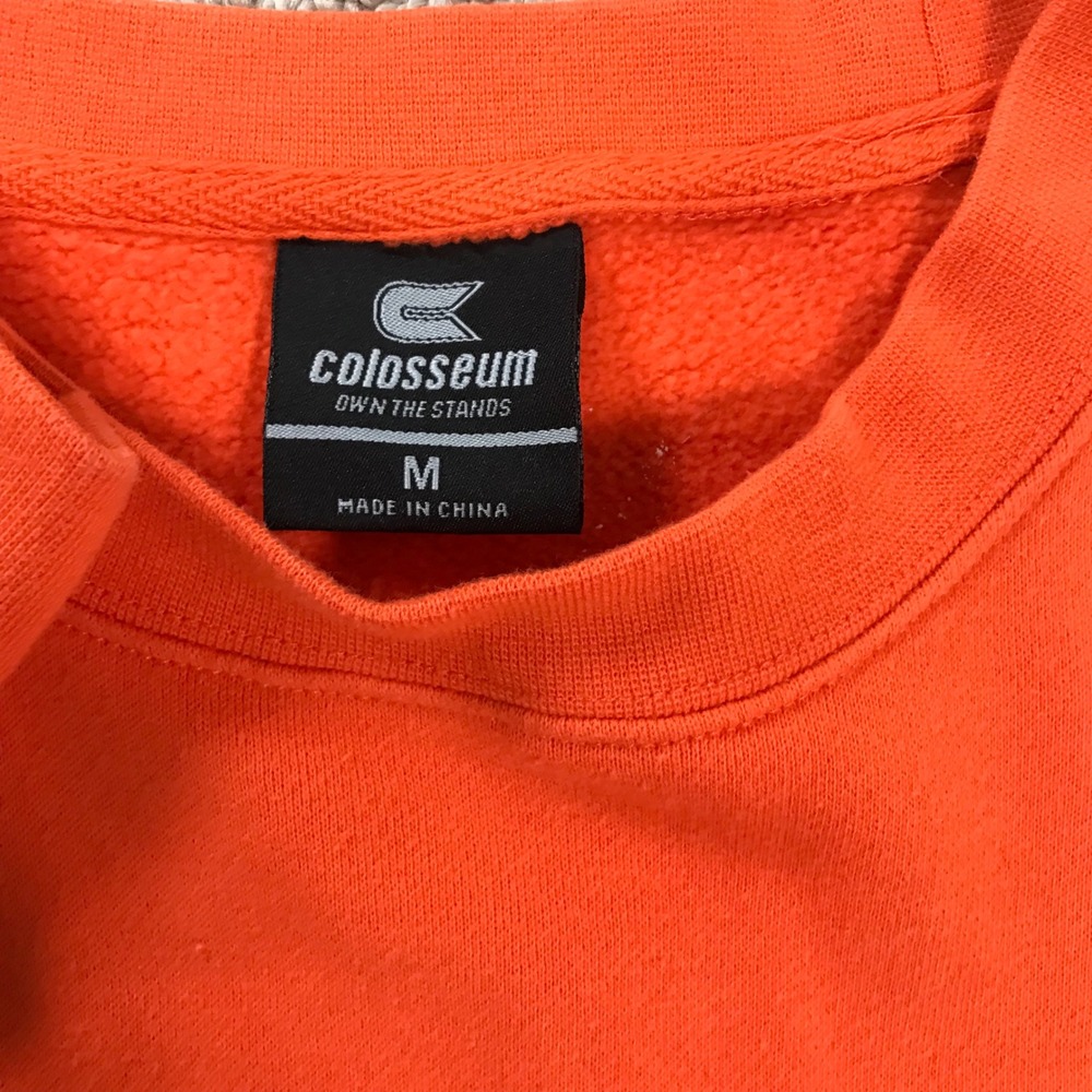 Colosseum Oklahoma State Cowboys Mens Orange Crewneck Sweatshirt OSU Size M - Picture 4 of 8